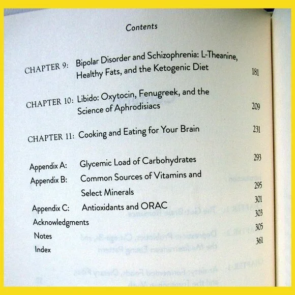 Book - This is Your Brain on Food ... Fight Depression, Anxiety ... and More - Picture 4 of 15